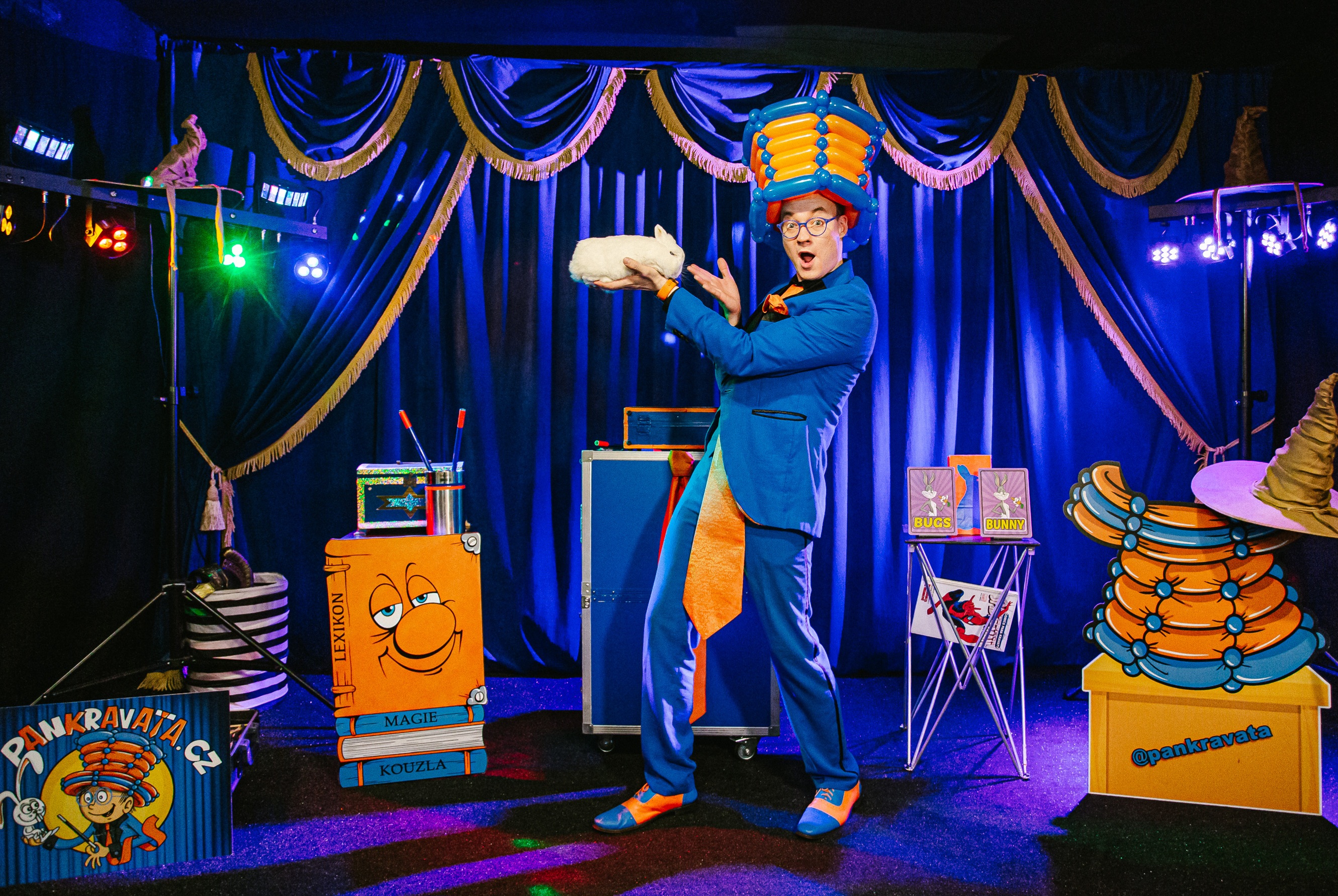 Kouzelník na oslavě 2
